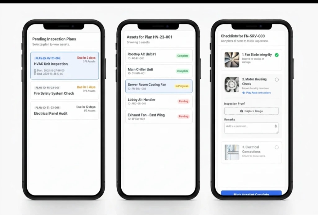 Mobile AI Inspection for Infrastructures
