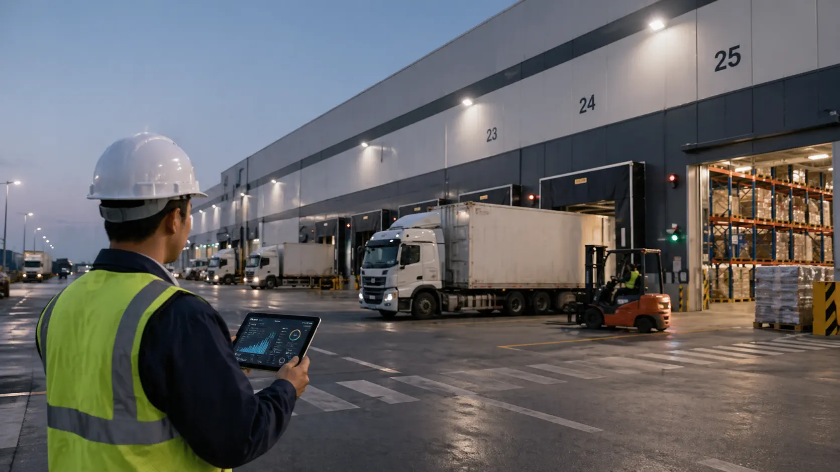 Multi-site facility operations with energy and sustainability monitoring across locations